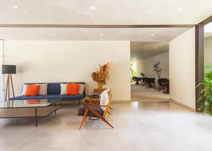 Premium With Direct Pool Access Near Calle 7 Apartamento Tulum